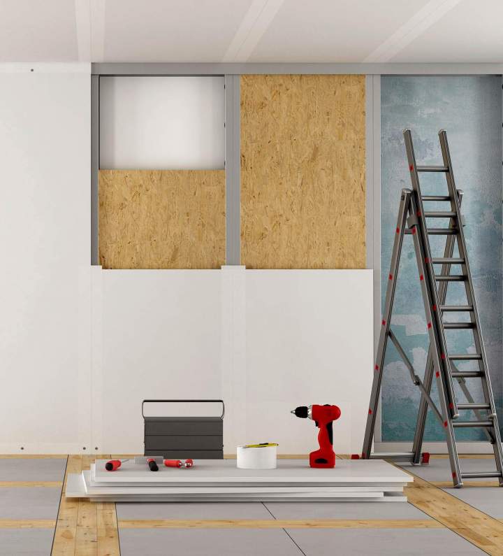 Installateur d’isolation placo Bolbec